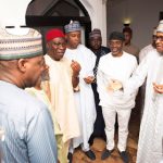 Buhari Breaks Fast With Saraki, Dogara, NASS Leaders