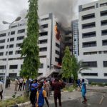Accountant General Office On Fire In Abuja