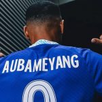 Aubameyang’s Mask Arrives, Awaits Chelsea’s Debut