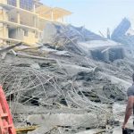 Emergency Team Rescues 7 Workers As 7-Storey Building Collapses In Banana Island