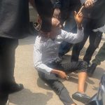 How Labour Party Chairman, Abure Was Arrested, Dragged On The Ground 