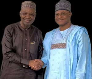 Ex Vice President Sambo and Gov Uba Sani