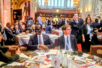 Oyedele at the London Stock Exc