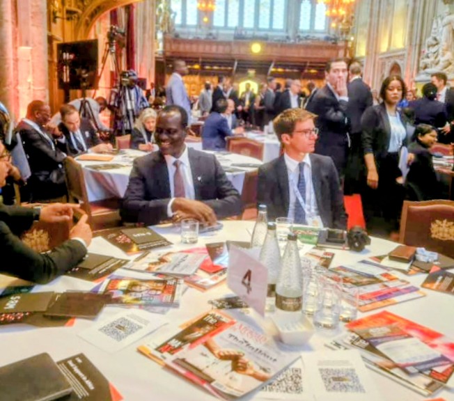 Oyedele at the London Stock Exc